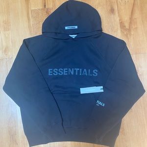Fear of God Essentials Pullover Hoodie Appliqué Logo